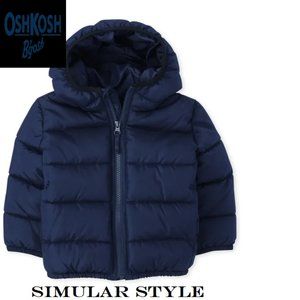 🔥3/$20.OshKosh B'gosh Boys Puffer Jacket 12m